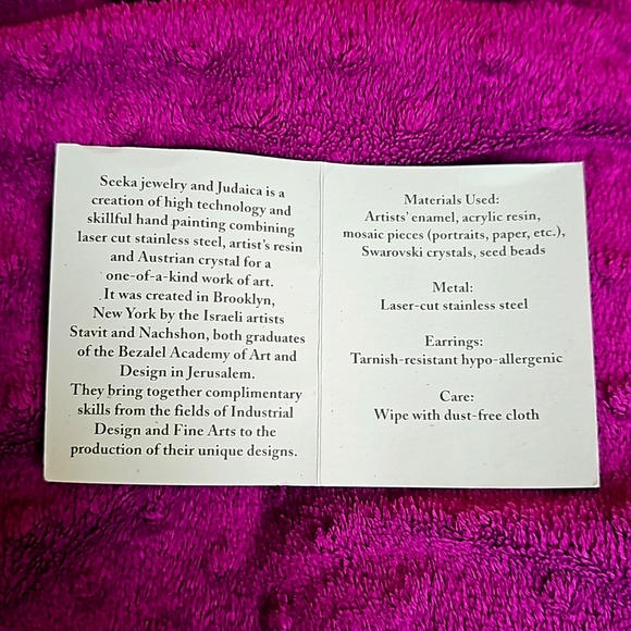 Seeka Swarovski Tree of Life Necklace~ Amazing $90 - Picture 4 of 8